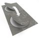 Forbo Allura Dryback Material 63523DR7 grigio concrete circle
