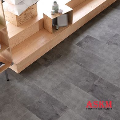 Polyflor Expona Commercial Stone and Abstract PUR Industrial Steel 5101 Industrial Steel