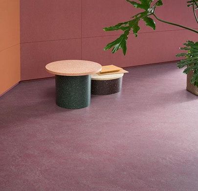 Forbo Marmoleum Marbled Real 3272 plum Plum