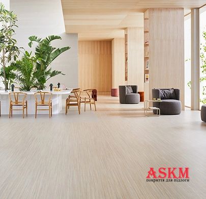 Forbo Marmoleum Linear Striato 5253 bleached gold bleached gold