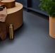 Forbo Marmoleum Solid Cocoa 3583 chocolate blues
