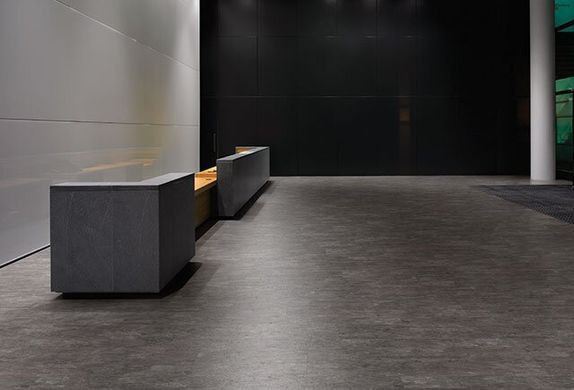 Polyflor Expona Commercial Stone and Abstract PUR Tan Cement 5035 Tan Cement