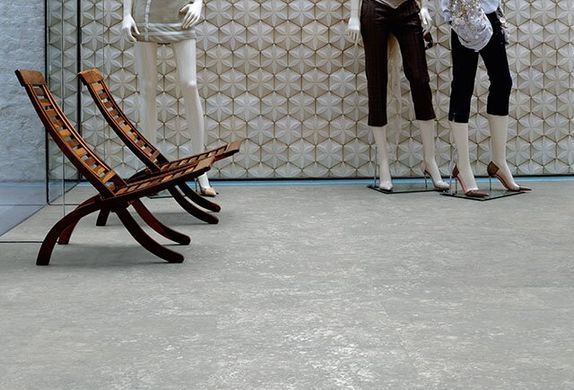 Polyflor Expona Commercial Stone and Abstract PUR Tan Cement 5035 Tan Cement