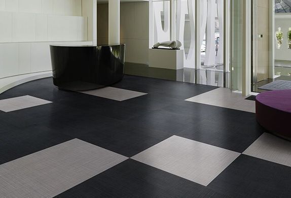Polyflor Expona Commercial Stone and Abstract PUR Tan Cement 5035 Tan Cement