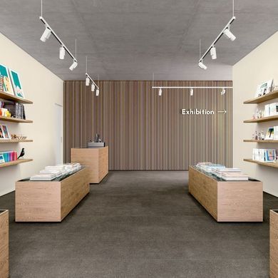 Polyflor Expona Commercial Stone and Abstract PUR Warm Micro Terrazzo 5125 Warm Micro Terrazzo
