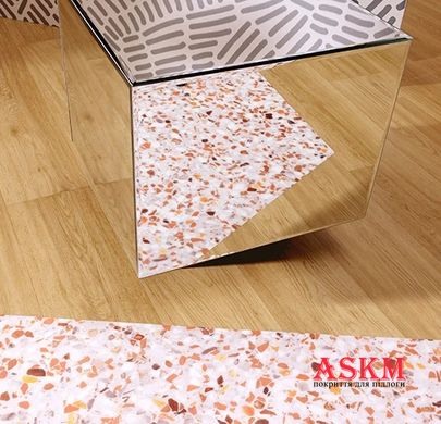 Forbo Modul'up Compact Graphic 9406UP43C coral terrazzo coral terrazzo