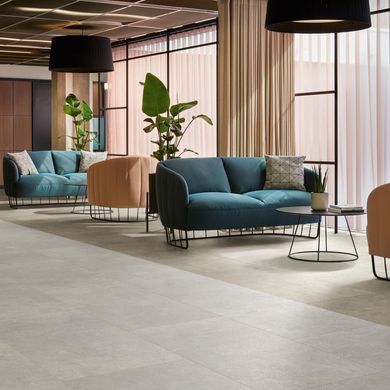 Polyflor Expona Commercial Stone and Abstract PUR Pure Cement 5034 Pure Cement