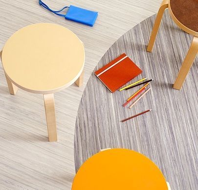 Forbo Marmoleum Linear Striato 5248 urban silver urban silver