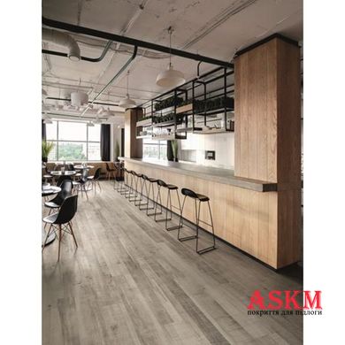 Polyflor Expona Commercial Wood PUR Dark Recycled Wood 4067 Dark Recycled Wood