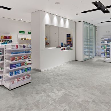 Polyflor Expona Commercial Stone and Abstract PUR Dovestail Slate 5058 Dovestail Slate