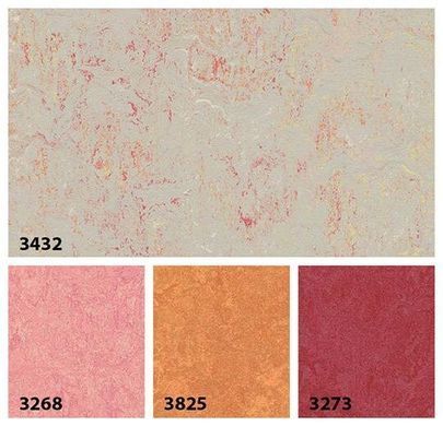 Forbo Marmoleum Marbled Splash 3432 fruit punch fruit punch