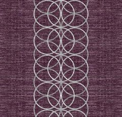 Forbo Flotex hospitality & leisure Geometric / Graphic 244001 Apollo Border Burgundy Apollo Border Burgundy