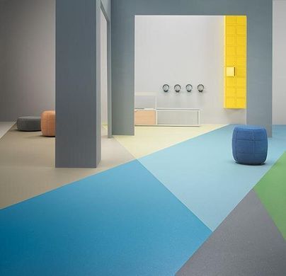 Forbo Marmoleum Solid Piano 3645 Neptune blue Neptune blue