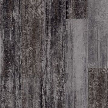 Polyflor Expona Commercial Stone and Abstract PUR Black Abstract 5118 Black Abstract