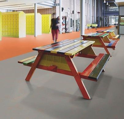 Forbo Marmoleum Solid Concrete 3712 orange shimmer orange shimmer