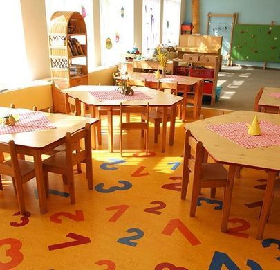Forbo Marmoleum Marbled Real 3847 golden saffron golden saffron