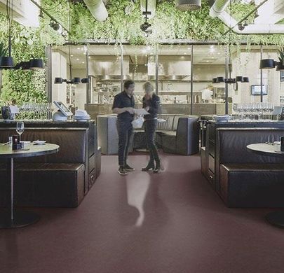 Forbo Marmoleum Solid Walton 3353 eggplant purple eggplant purple