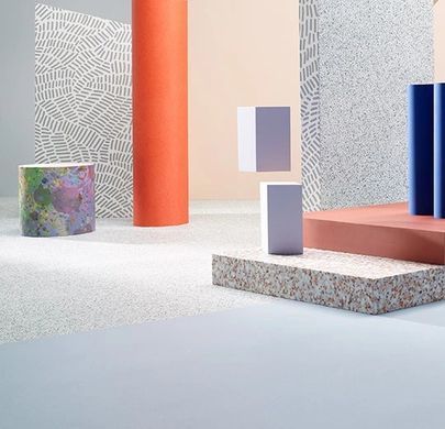 Forbo Modul'up 19 dB Material 307UP4319 pastel blue nairobi pastel blue nairobi