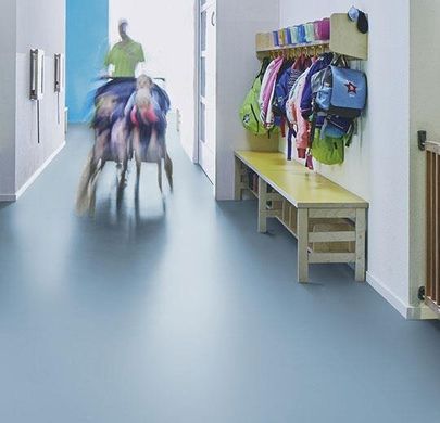 Forbo Marmoleum Solid Walton 3360 vintage blue vintage blue