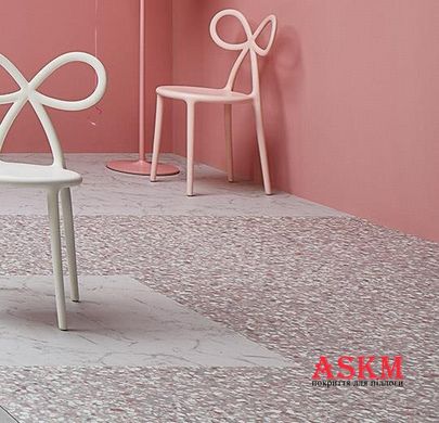 Forbo Allura Dryback Material 63488DR7/63488DR5 pink terrazzo pink terrazzo