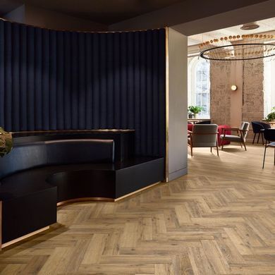 Polyflor Expona Commercial Wood PUR Everglade Oak Parquet 4126 Everglade Oak Parquet