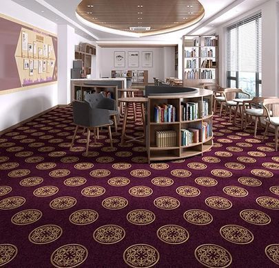 Forbo Flotex hospitality & leisure Geometric / Graphic 251103 Chantilly Large Fig Chantilly Large Fig
