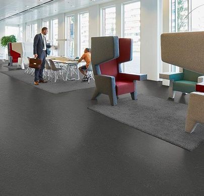 Forbo Marmoleum Solid Concrete 3725 cosmos cosmos