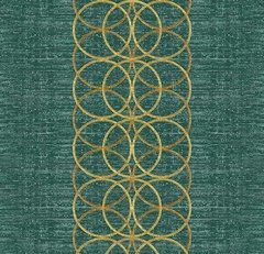 Forbo Flotex hospitality & leisure Geometric / Graphic 244003 Apollo Border Jade Apollo Border Jade