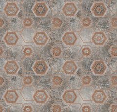 Forbo Flotex hospitality & leisure Geometric / Graphic 255105 Enigma Large Rust Enigma Large Rust