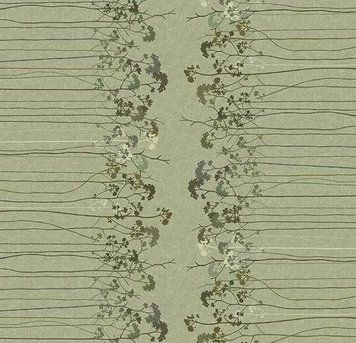 Forbo Flotex hospitality & leisure Floral 254202 Edlder Border Pistachio Edlder Border Pistachio