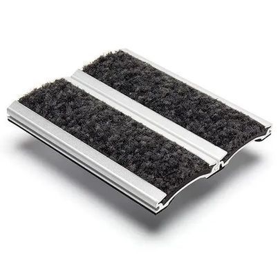 Входная система Forbo Nuway Grid 12mm - Brush Hurricane Grey Brush Hurricane Grey