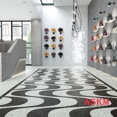 Polyflor Expona Commercial Stone and Abstract PUR Granite Mosaic 5095 Granite Mosaic