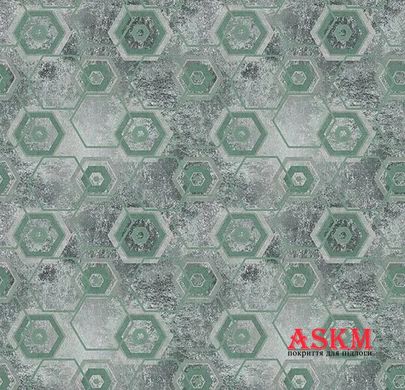 Forbo Flotex hospitality & leisure Geometric / Graphic 255103 Enigma Large Green Enigma Large Green