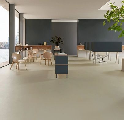 Forbo Marmoleum Solid Walton 3378 stucco stucco