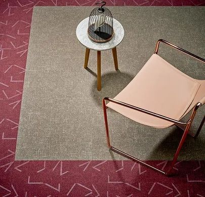 Forbo Flotex Colour tg546517 Metro berry glass embossed Metro berry glass embossed