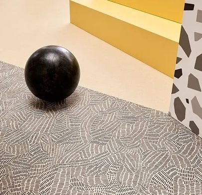 Forbo Sarlon 19 dB Graphic 409T4319 black & white doodle black & white doodle