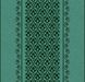 Forbo Flotex hospitality & leisure Geometric / Graphic 250205 Marquis Border Menthe Marquis Border Menthe