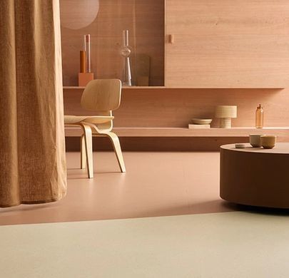 Forbo Marmoleum Solid Cocoa 3592 salted caramel salted caramel