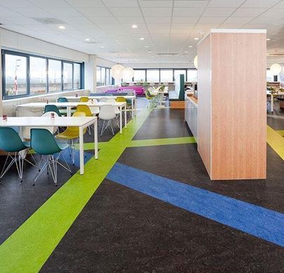 Forbo Marmoleum Marbled Fresco 3247 green green