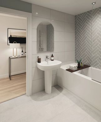 Amtico Click Smart Stone Pale Limestone SB5S2794 Pale Limestone