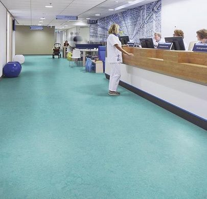 Forbo Marmoleum Marbled Fresco 3267 aqua aqua