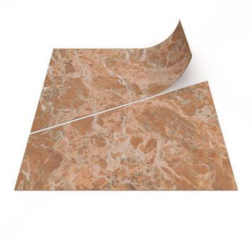Forbo Allura Dryback 0.55 Material 63788DR5 peach marble trapezoid peach marble trapezoid
